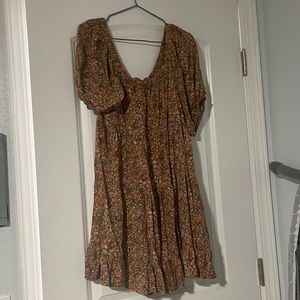 Floral Babydoll Style Dress